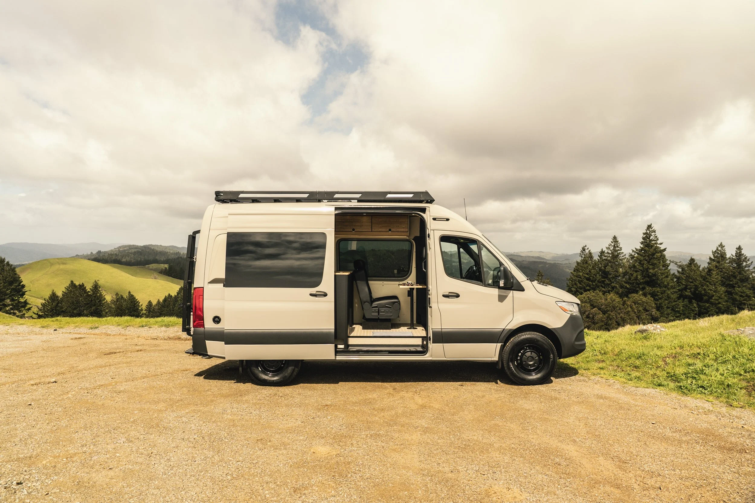Buchanan Sprinter Camper Van Rental FOG Campers — Fairfax Off Grid Camper Vans